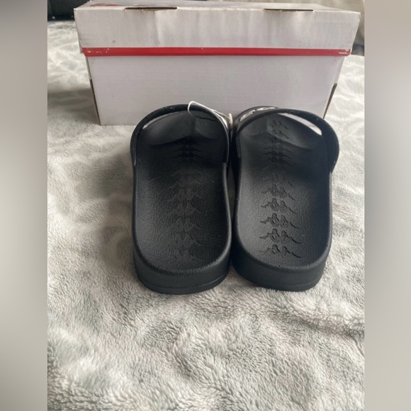 KAPPA MENS 222 BANDA ADAM 9 SLIDES SIZE 4 NEW WITH BOX BLACK main image 4